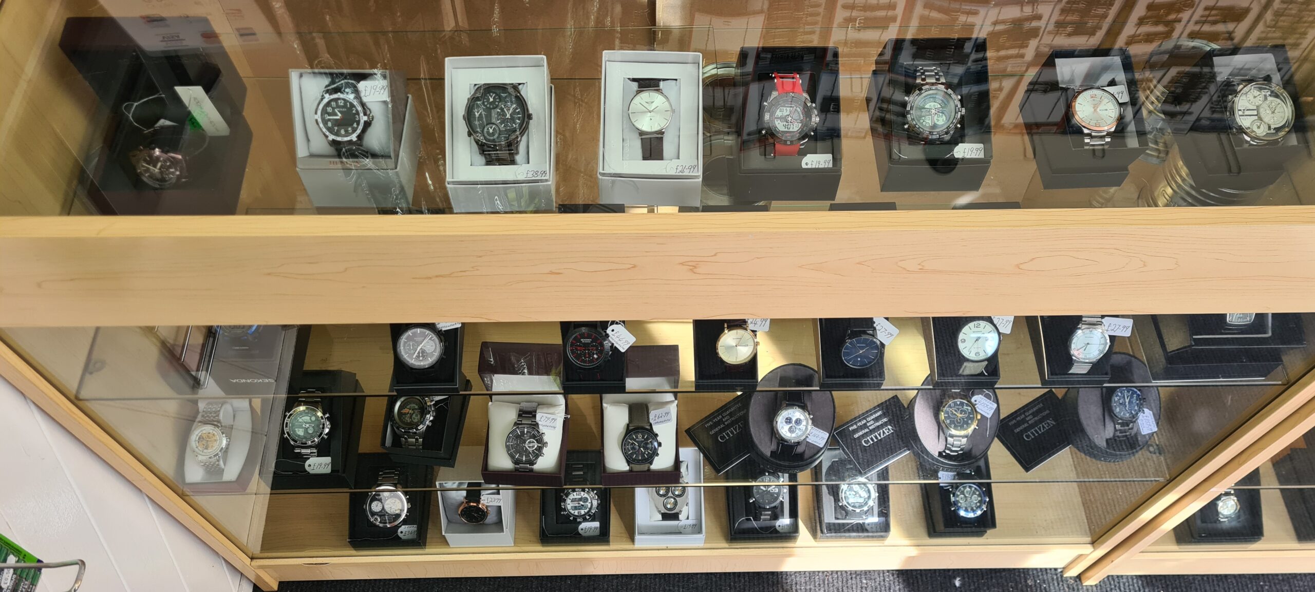 Watches for Sale Display Cabinet